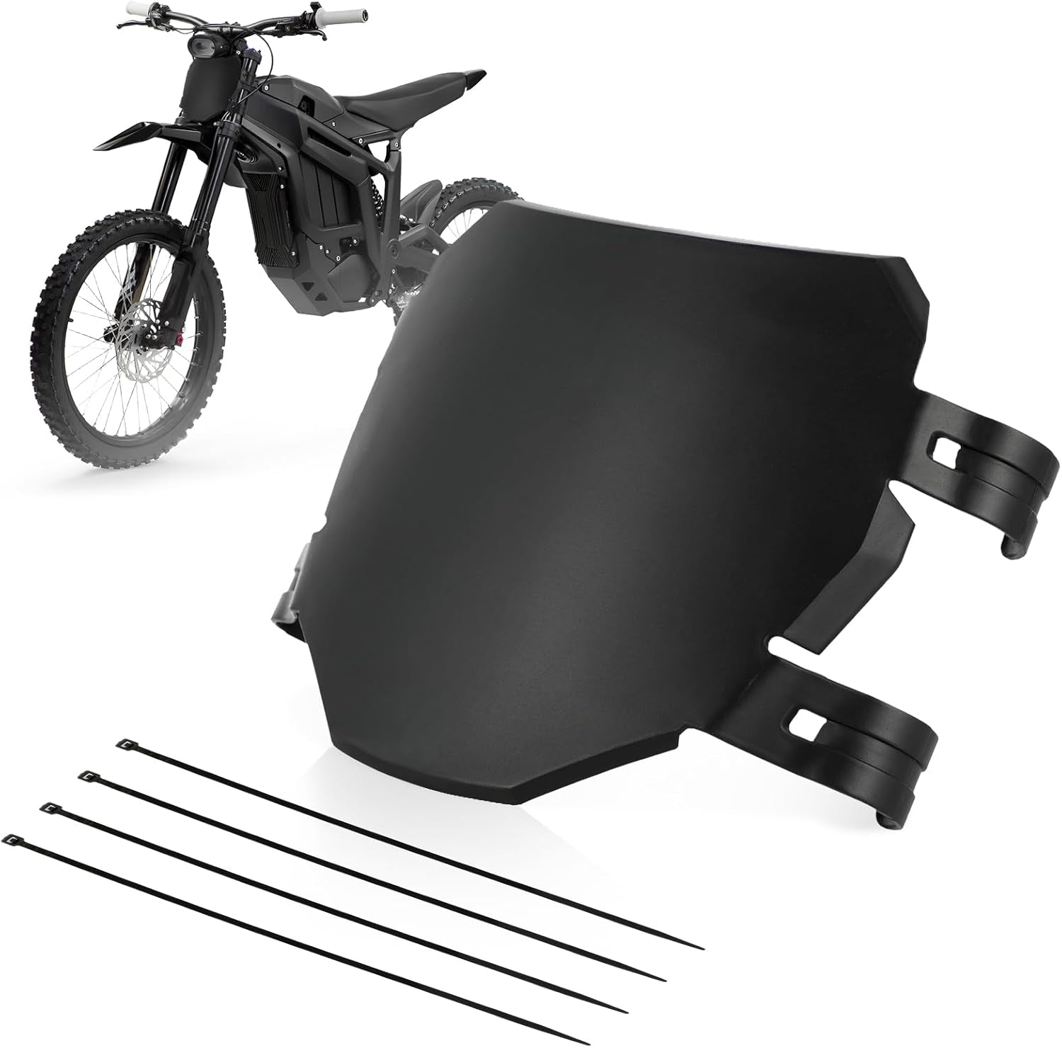 Front License Plate for Electric Dirt Bikes